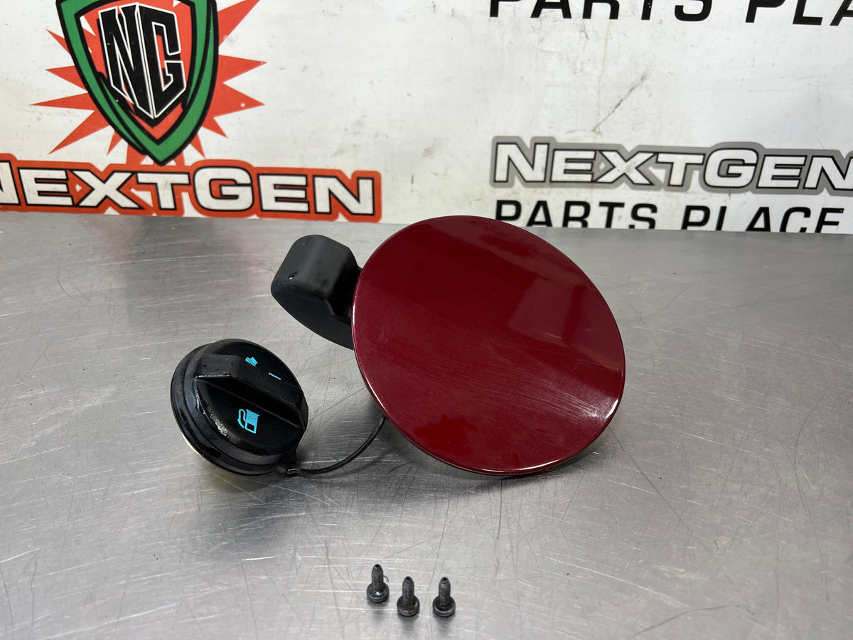 08 - 09 PONTIAC G8 GT FUEL DOOR GAS CAP COVER LID ASSEMBLY RED