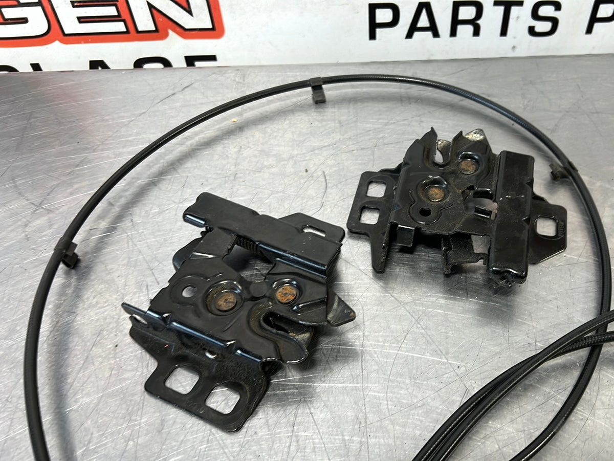 9704 C5 CORVETTE HOOD RELEASE LATCHES WITH CABLES OEM 433