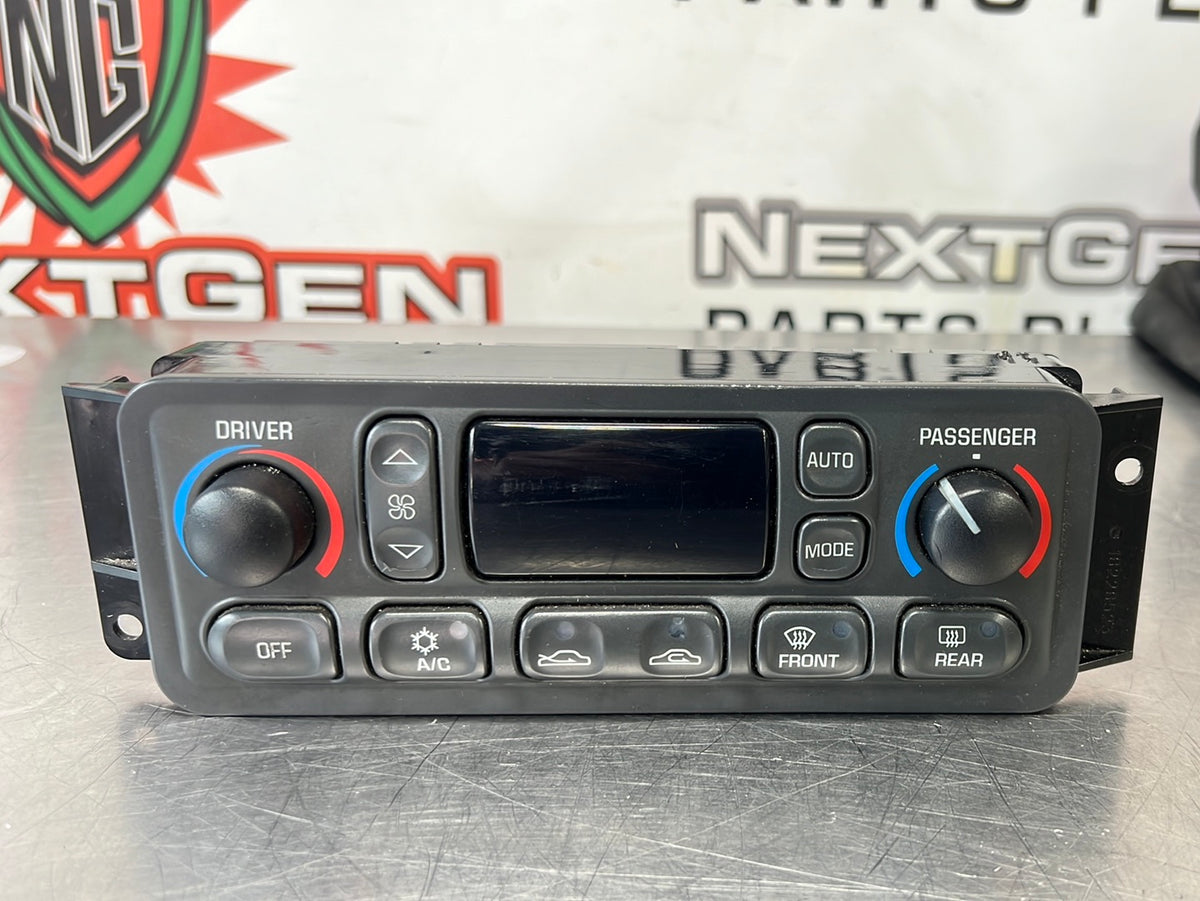 9704 C5 CORVETTE CLIMATE CONTROL HVAC OEM 09380441 303