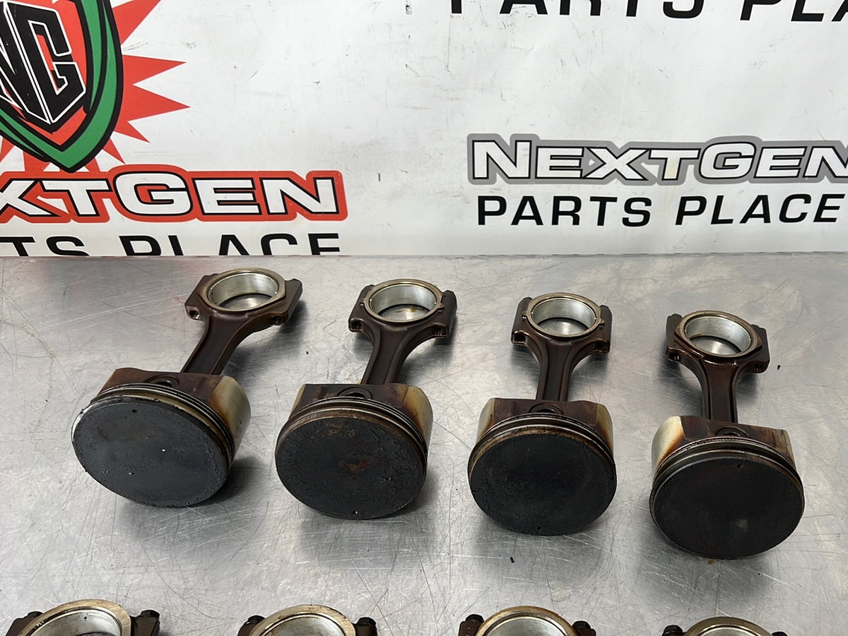 9704 C5 CORVETTE GEN III LS1 5.7 PISTONS AND RODS OEM 327