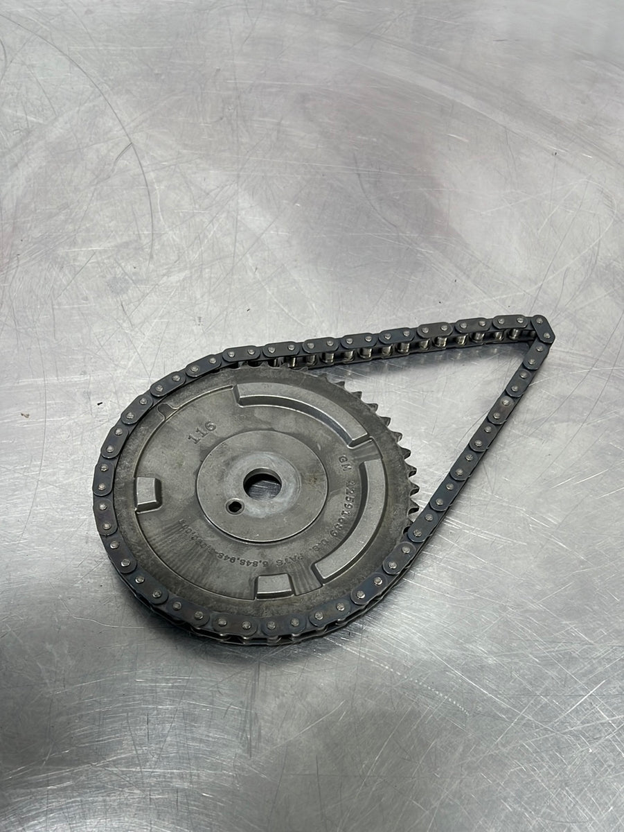 6.2L LSA LS3 L99 TIMING CHAIN GEAR AND CHAIN 12591689 OEM C202