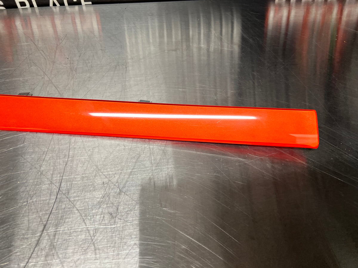 2011 CAMARO SS DRIVER AND PASSENGER SIDE DASH TRIM ORANGE OEM 92240108