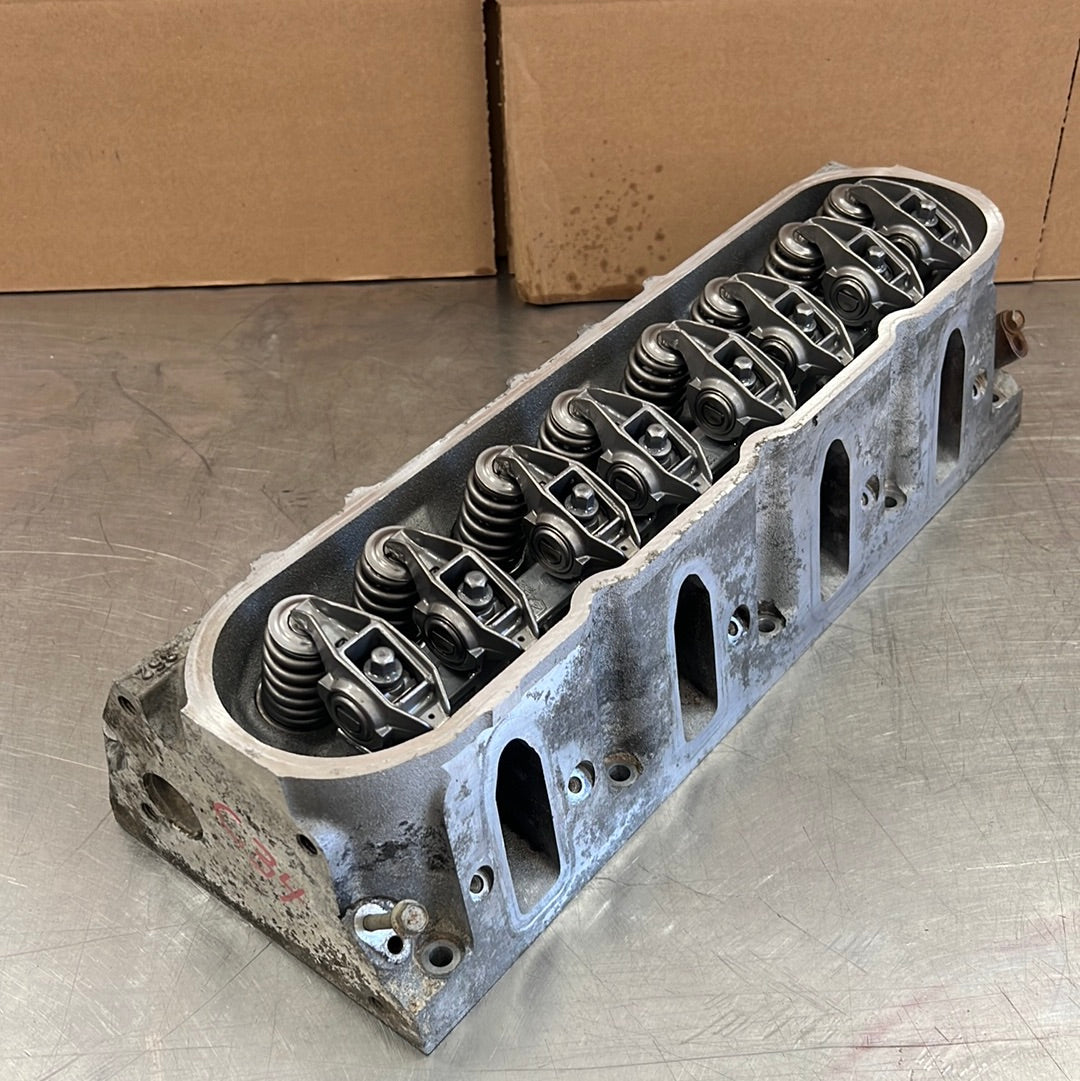 EngineQuest Chevy Cathedral Port LS Cylinder Head - Assembled