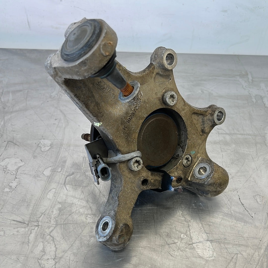 97 04 C5 CORVETTE RIGHT FRONT KNUCKLE SPINDLE HUB ASSEMBLY USED OEM