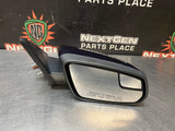 10-14 FORD MUSTANG GT RH PASSENGER SIDE VIEW MIRROR KONA BLUE OEM #1175