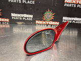 2006 PONTIAC GTO LH DRIVER SIDE MIRROR SPICE RED OEM #1293