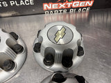 1999-2010 CHEVY SILVERADO 2500/3500 8 LUG CENTER CAPS OEM #3966