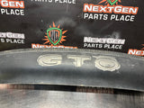 2006 PONTIAC GTO REAR BUMPER VALANCE BLCK OEM 92168891 #1191