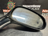 2007 C6 CORVETTE PASSENGER RH SIDE MIRROR BLK OEM #998