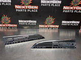 2015 FORD F350 DIESEL LH RH DRIVER PASSENGER SIDE FENDER EMBLEMS OEM #1142