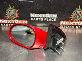 2006 PONTIAC GTO LH DRIVER SIDE MIRROR TORRID RED OEM #1522