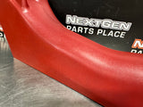 97-04 C5 CORVETTE RH SIDE SEAT BELT TRIM FIRETHORN RED OEM 10258546 #1150