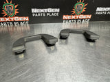 2009 FORD F350 RH/LH PILLAR GRAB ASSIST HANDLE SET BLK OEM #941