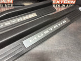 2014 FORD MUSTANG GT LH AND RH ILLUMINATED DOOR SILL TRIM SET OEM #1542