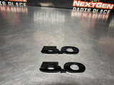 11-14 FORD MUSTANG GT AFTERMARKET FENDER EMBLEMS #1160