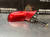 2008 C6 CORVETTE PASSENGER RH SIDE MIRROR CRYSTAL RED OEM #1266