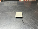 2011 CADILLAC CTS-V COUPE REAR BUMPER TOW HOOK COVER DIAMOND WHITE OEM #1305