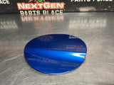 2017 FORD MUSTANG GT FUEL DOOR GAS LID TANK COVER BLUE OEM #1548