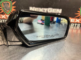 2004 CADILLAC CTS-V PASSENGER SIDE MIRROR BLACK RAVEN OEM #1193