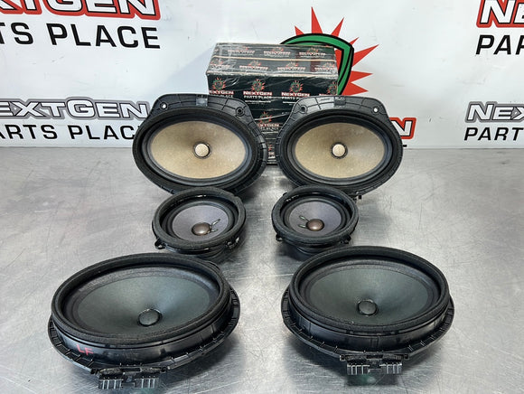 2016 CAMARO SS BOSE SPEAKERS LF/RF LR/RR  SET OEM #257