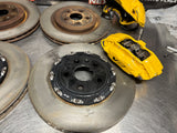 2012 CADILLAC CTS V FRONT 6 PISTON / REAR 4 PISTON BREMBO CALIPER SET OEM #1592