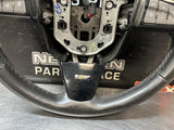 2014 CADILLAC CTS V COUPE LEATHER STEERING WHEEL 22982700 OEM #1233