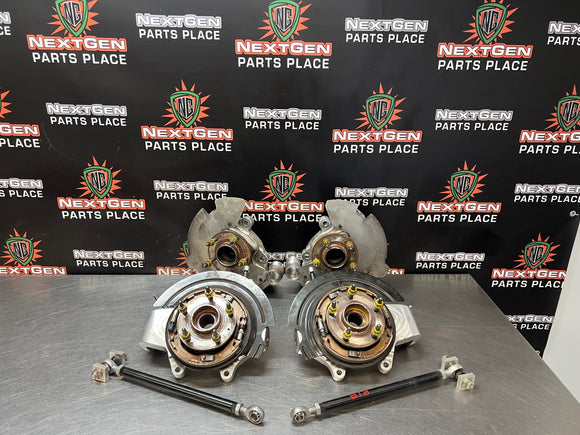 17 C7 CORVETTE Z06 LG MOTORSPORTS DROP SPINDLES AND HD TIE RODS #1181