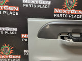 2004 FORD F250 REAR RH PASSENGER DOOR PANEL GREY W/ CARBON FIBER OEM #944