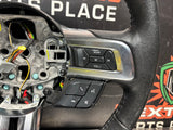 2017 FORD MUSTANG GT STEERING WHEEL WITH BUTTONS OEM #1079