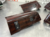 2008 FORD F250 LH AND RH FRONT AND REAR DOOR WOODGRAIN WINDOW SWITCH SET OEM #427