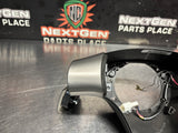 2007 C6 CORVETTE STEERING WHEEL TRIM WITH BUTTONS AND PADDLE SHIFTERS OEM #1255