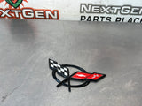 97-04 C5 CORVETTE REAR DECKLID TRUNK EMBLEM OEM #645