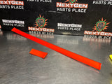 2010 CAMARO SS DRIVER / PASSENGER SIDE DASH TRIM ORANGE 92240108 92245218 #1547