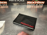 2004 PONTIAC GTO OWNERS MANUAL OEM #1438