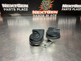 2011 FORD MUSTANG GT FACTORY DUAL HORNS WITH BRACKET OEM #828
