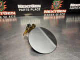 2011 FORD MUSTANG GT FUEL DOOR GAS LID TANK COVER MAGNETIC METALLIC GRAY #1120