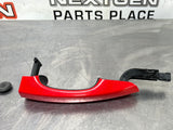 2015 FORD MUSTANG GT LH EXTERIOR DOOR HANDLE RACE RED OEM #401