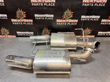 2011 FORD MUSTANG GT500 FORD RACING SINGLE TIP MUFFLERS #1348