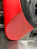 97-04 C5 CORVETTE DOOR PANELS BLACK/ RED OEM #880