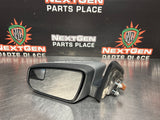 2011 FORD MUSTANG GT LH DRIVER SIDE VIEW MIRROR SILVER OEM #793