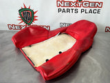 97-04 C5 CORVETTE LH DRIVER UPPER SPORT SEAT CUSHION COVER RED #VV992