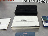 2008 GMC SIERRA 2500HD OWNERS MANUAL OEM #377