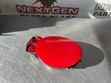 97-04 C5 CORVETTE FUEL DOOR GAS COVER MAGNETIC RED OEM #628