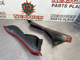 04 - 06 PONTIAC GTO RED CONSOLE TRIM PANEL SET LH RH 92156766 92156764 #560