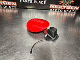 2004 PONTIAC GTO FUEL GAS DOOR ASSEMBLY TORRID RED OEM 92119899 #1027