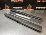 2013 FORD MUSTANG GT LH AND RH ILLUMINATED DOOR SILL TRIM SET OEM #1271