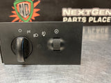2005 FORD F350 HEADLIGHT CONTROL DIMMER SWITCH  OEM #1082