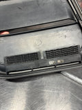 2013 FORD MUSTANG GT QUARTER GLASS WINDOW VENT COVERS BLK OEM #1160