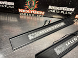 2019 FORD MUSTANG GT LH AND RH ILLUMINATED DOOR SILL TRIM SET OEM #1643