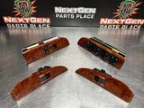 2015 GMC SIERRA 2500HD CREW CAB WOOD FRONT & REAR POWER WINDOW SWITCHES OEM #829